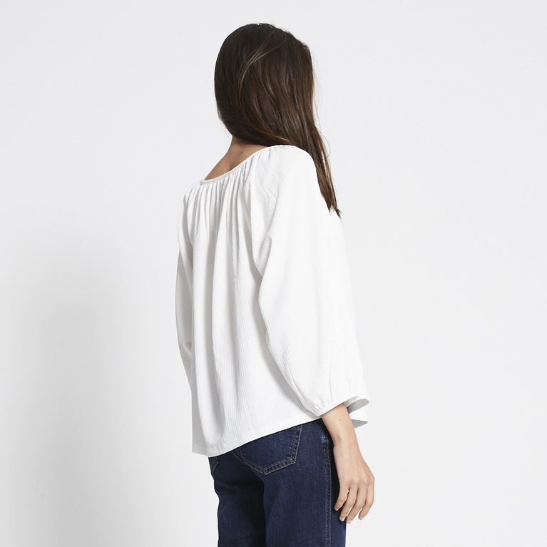 Top "Ava" Off white